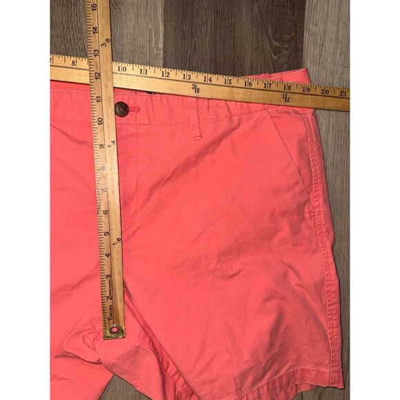 Gap Womens Coral Cotton Shorts Size 16 Made In Sri Lanka - Picture 5 of 6